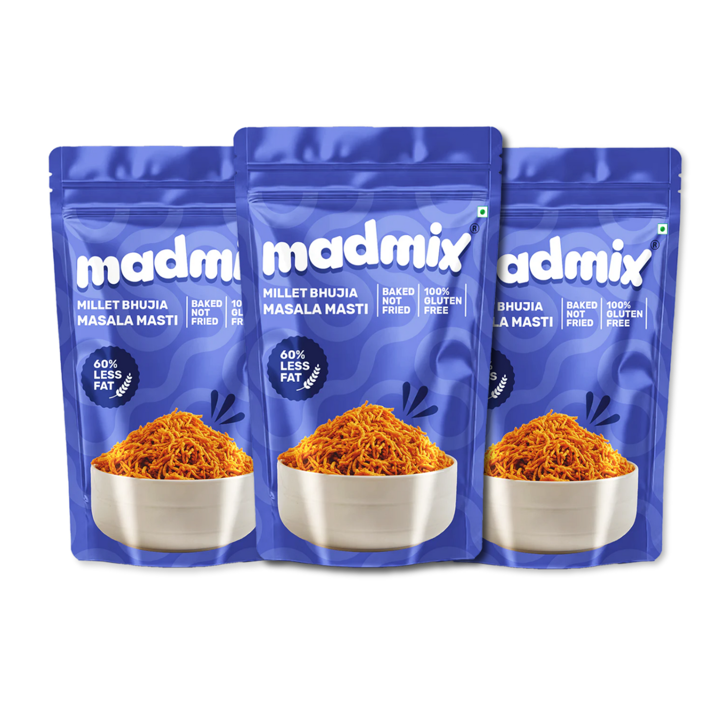 Madmix Millet Bhujia Masala Masti - 125g