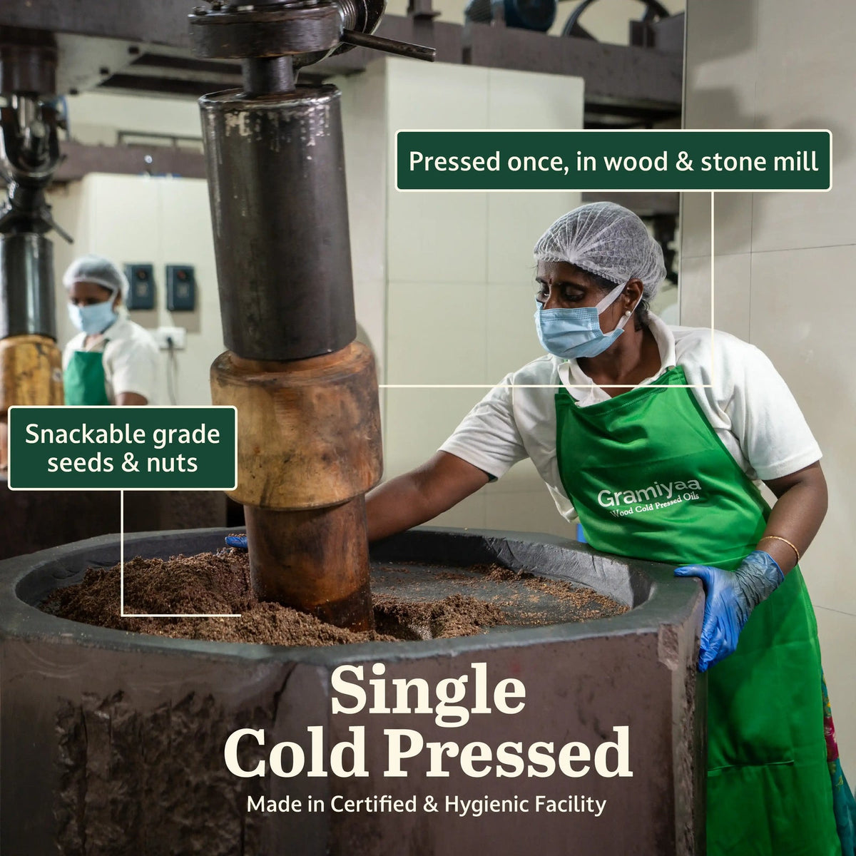 Gramiyaa Cold Pressed Groundnut oil 4.43L