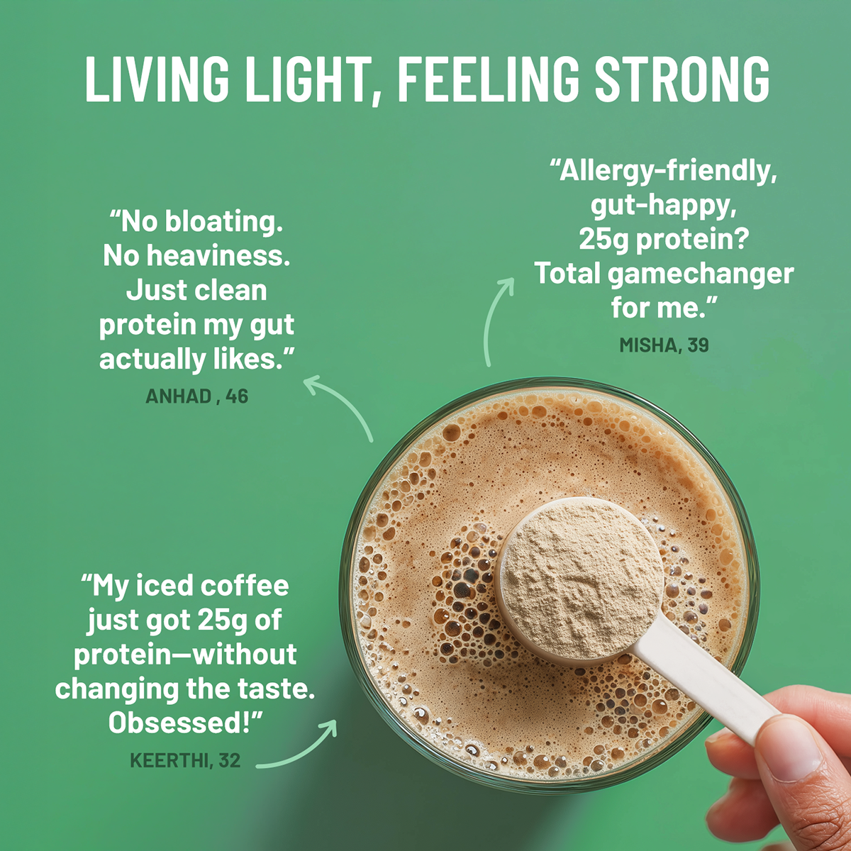 Mille Yeast Protein Coffee Hazelnut Single Serve | 3 x 38g