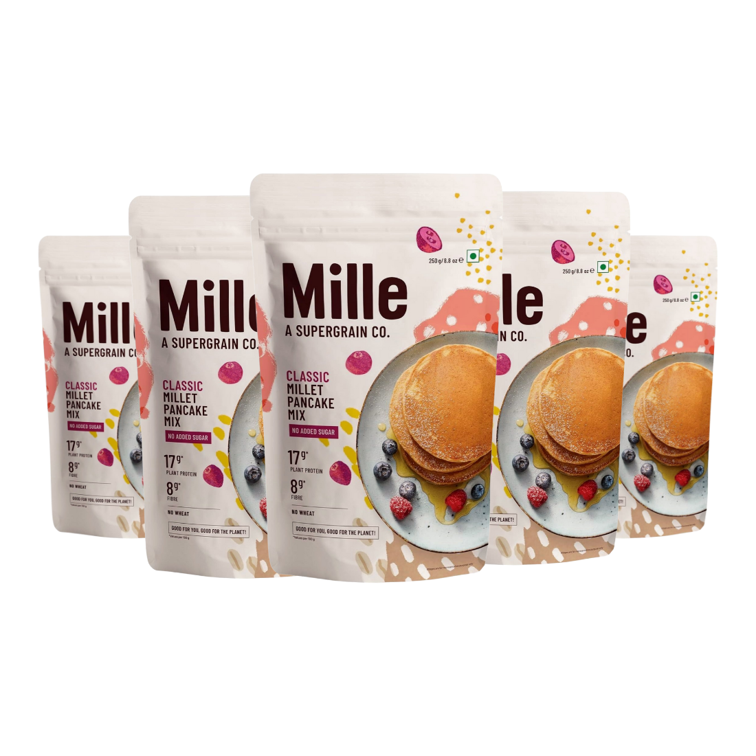 Mille Classic Millet Pancake Mix - 250g