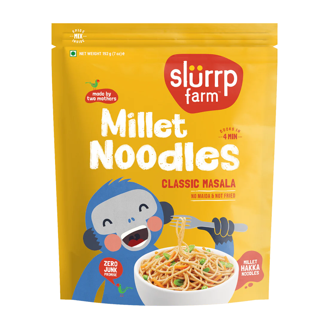 Slurrp Classic Masala Millet Noodles
