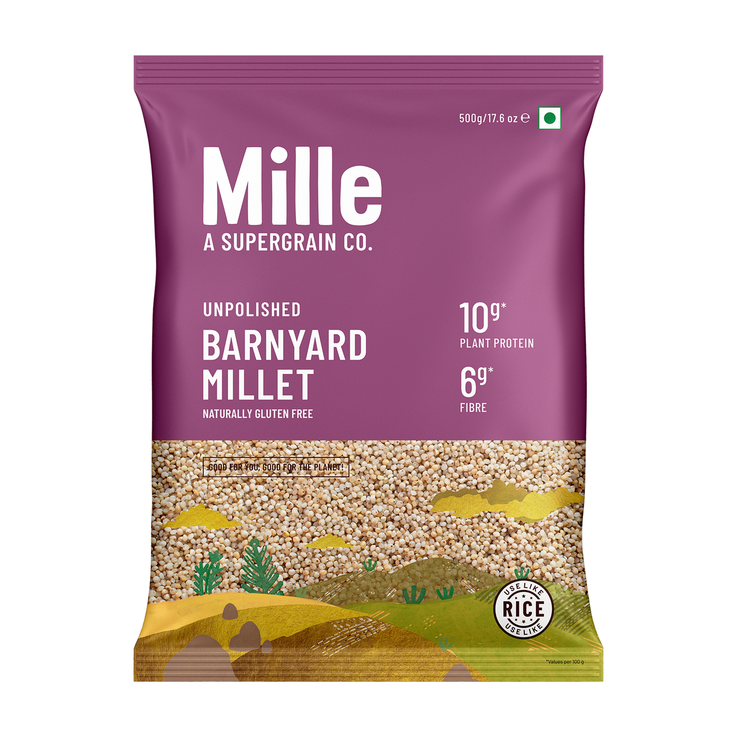 Mille Unpolished Little, Kodo, Foxtail, Barnyard - Variety pack