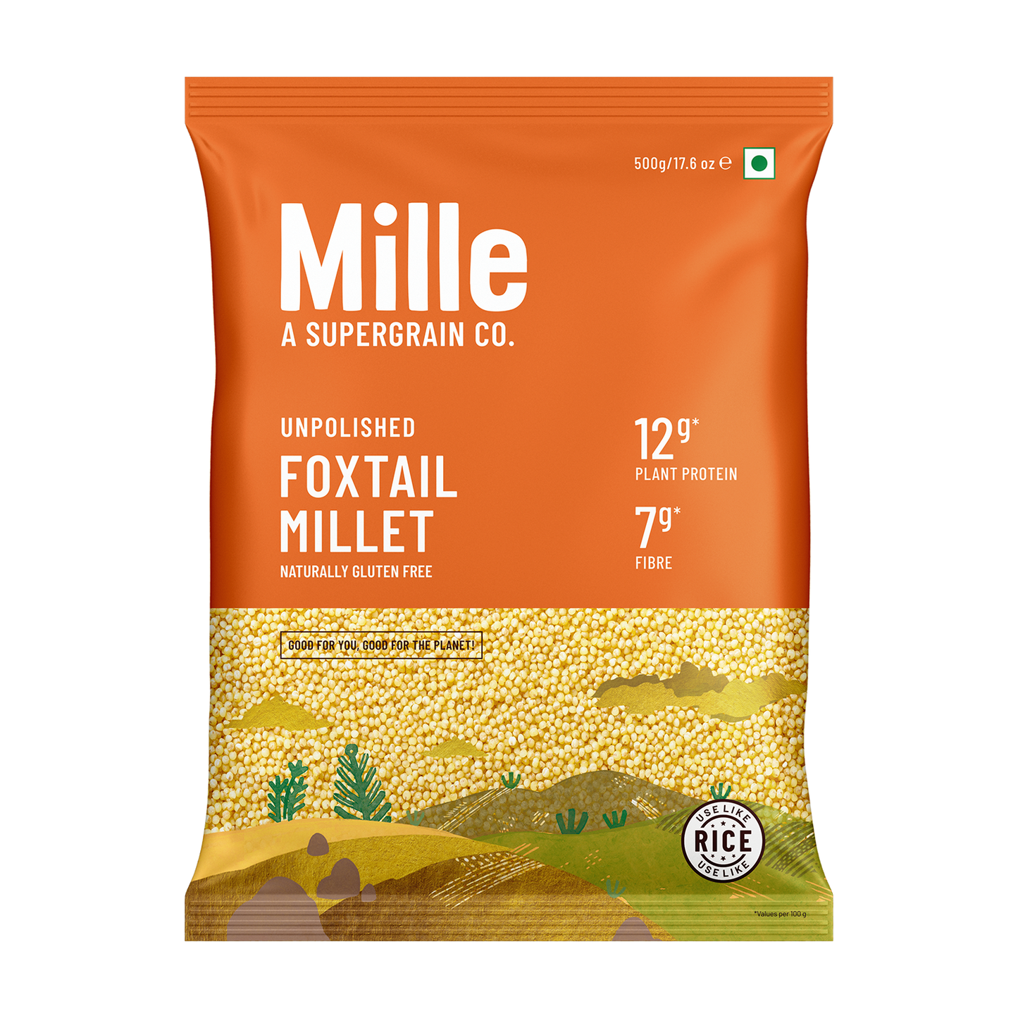 Mille Unpolished Little, Kodo, Foxtail, Barnyard - Variety pack
