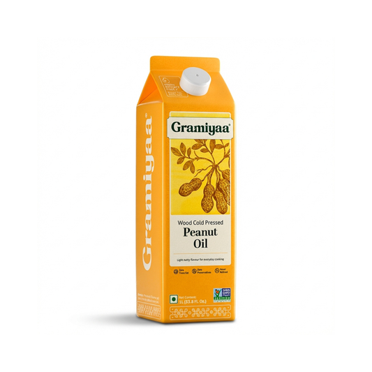 Gramiyaa Wood Cold Pressed Peanut Oil - 1L