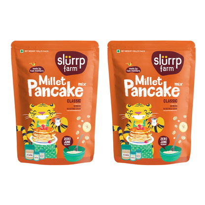 Slurrp Farm Classic Millet Healthy Pancake Mix - 150g
