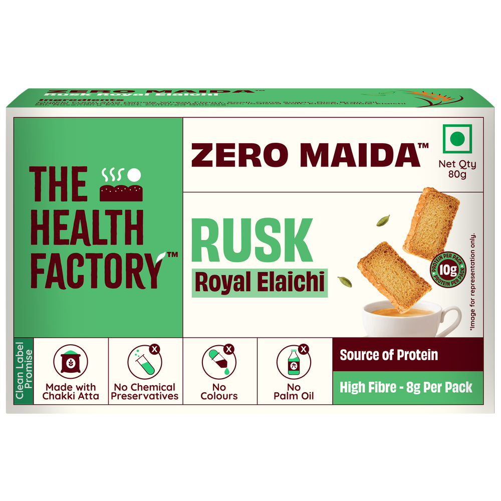 THF Royal Elaichi (Cardamom) Rusk | 80g