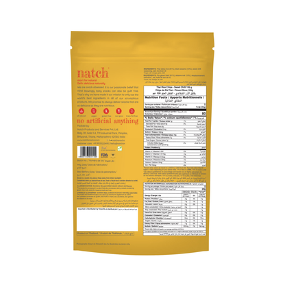 Natch Thai Rice Chips - Sweet Chilli - 100g