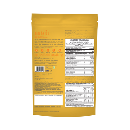 Natch Thai Rice Chips - Vegan Cheddar - 100g
