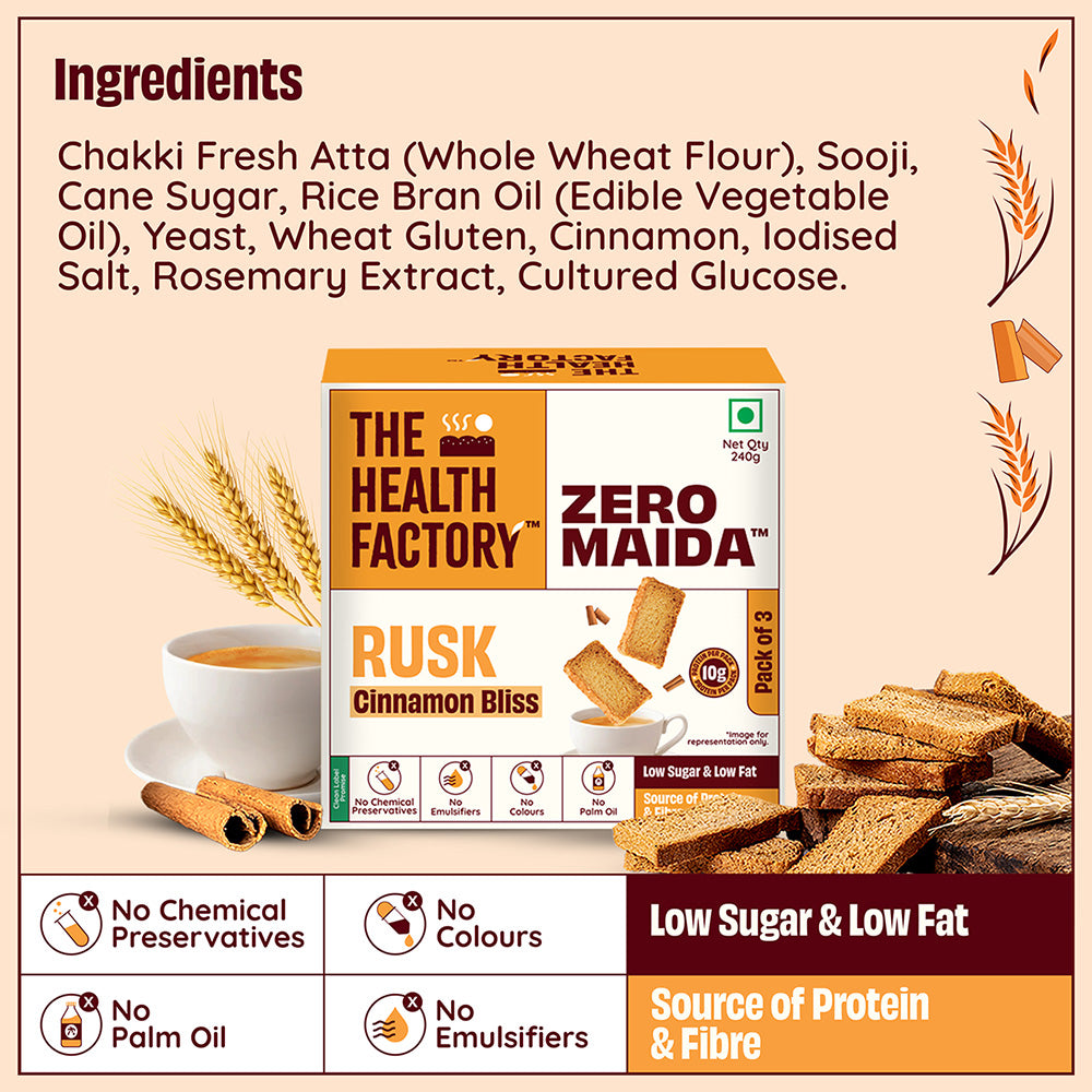 Cinnamon Bliss Rusk 240g