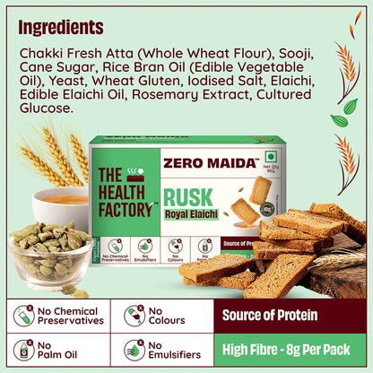 Royal Elaichi Rusk 80g