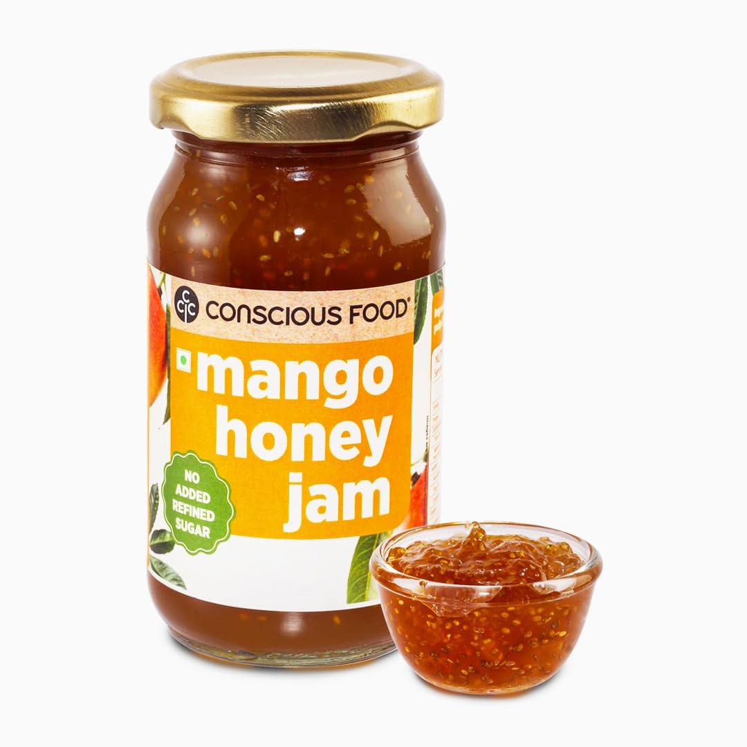 Conscious Food Mango Honey Jam | 250g