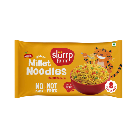 Slurrp Farm Instant Millet Noodles - Magic Masala - 240g