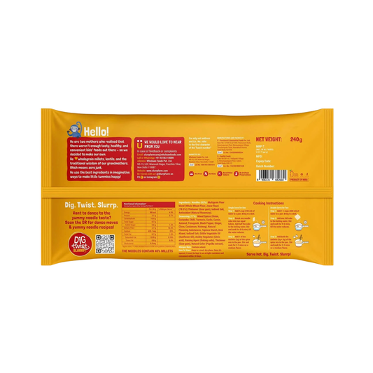 Slurrp Farm Instant Millet Noodles - Magic Masala - 240g