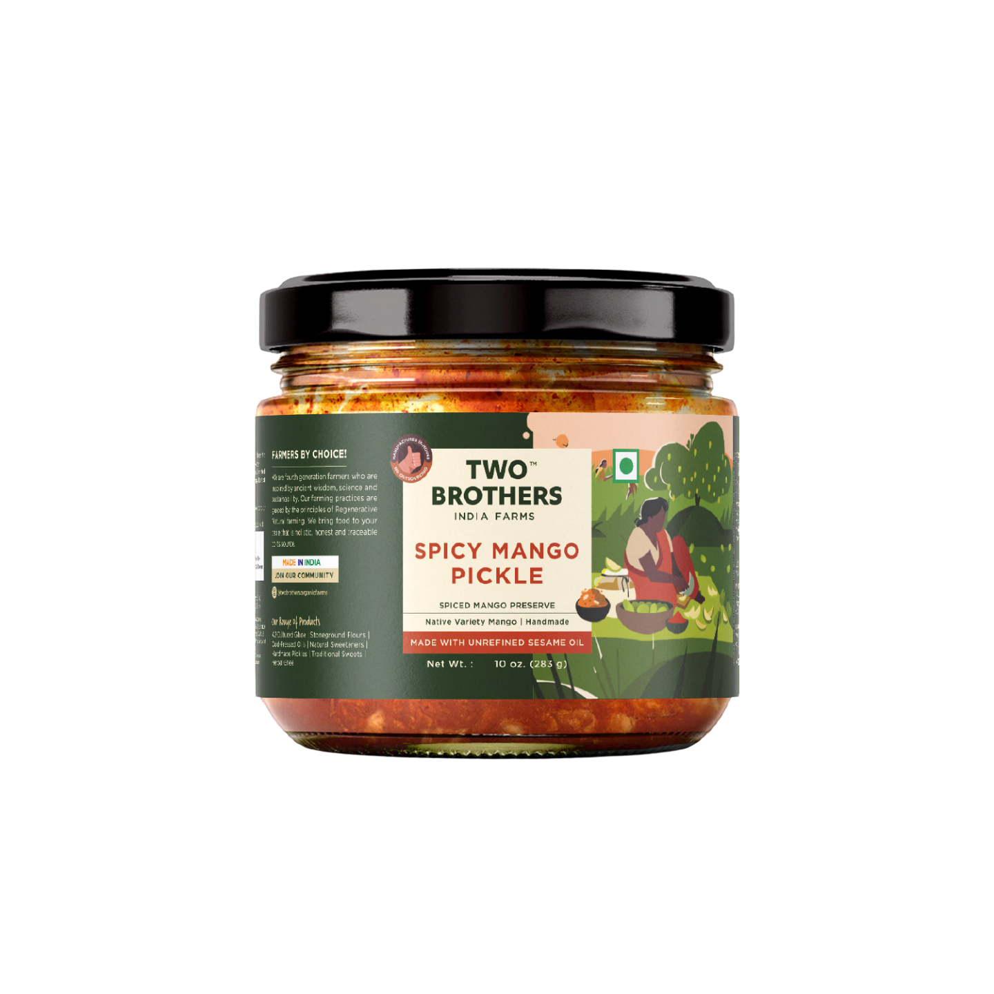 Two Brothers Spicy Mango Pickle - 283g