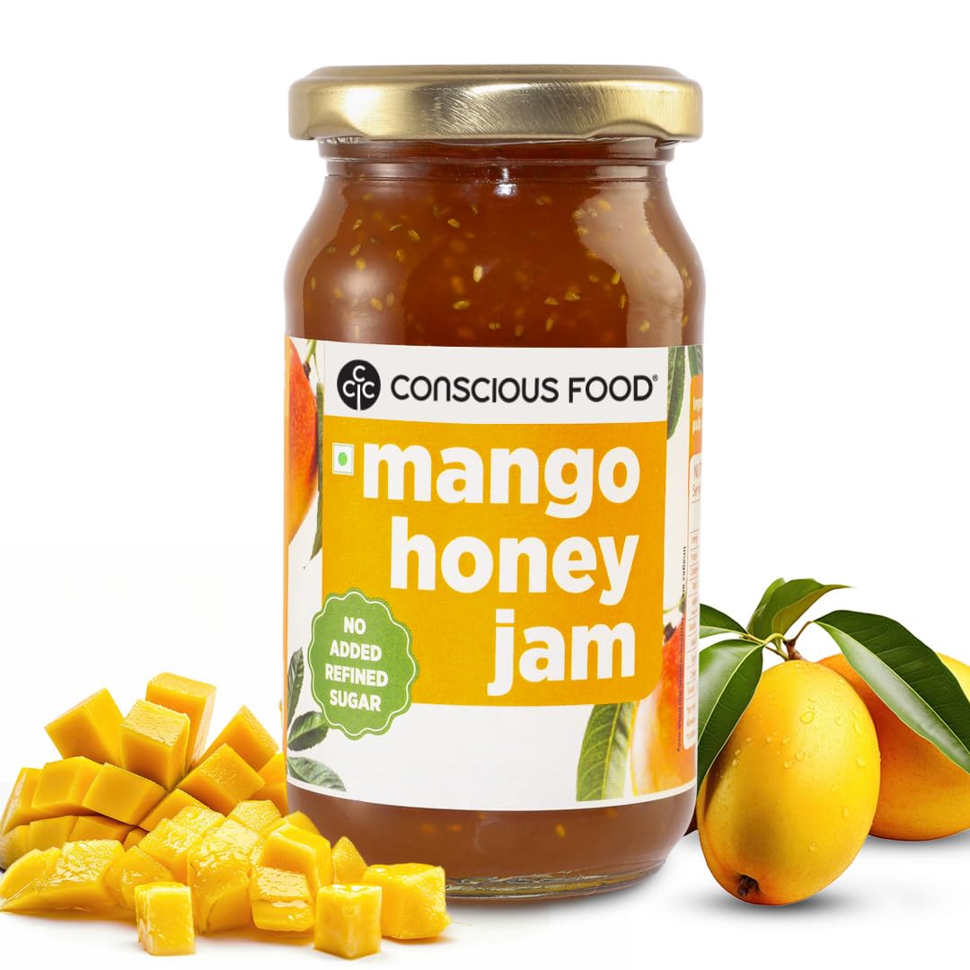 Conscious Food Mango Honey Jam | 250g