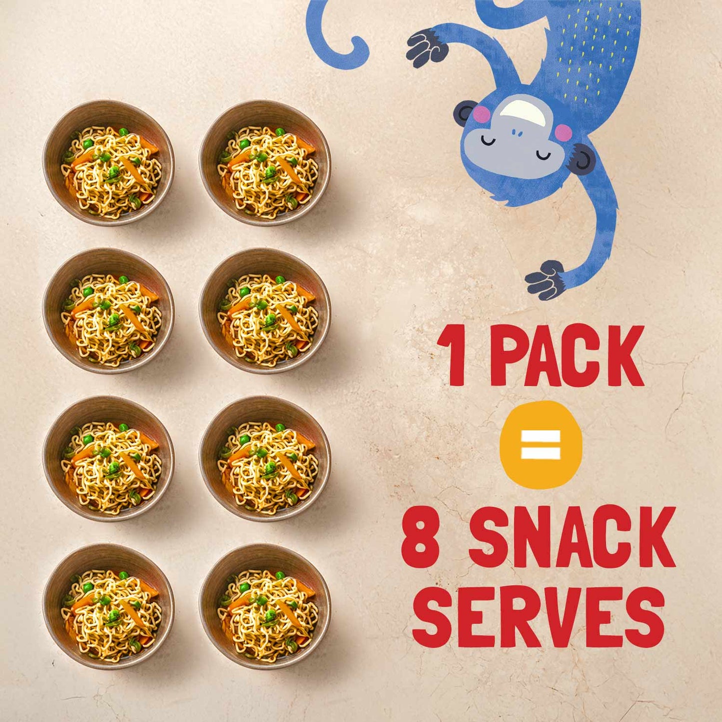 Slurrp Farm Instant Millet Noodles - Magic Masala - 240g