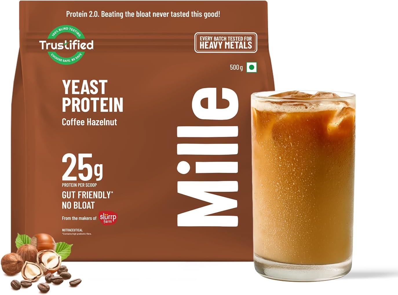 Mille Plant Protein - Coffee Hazelnut - 500g