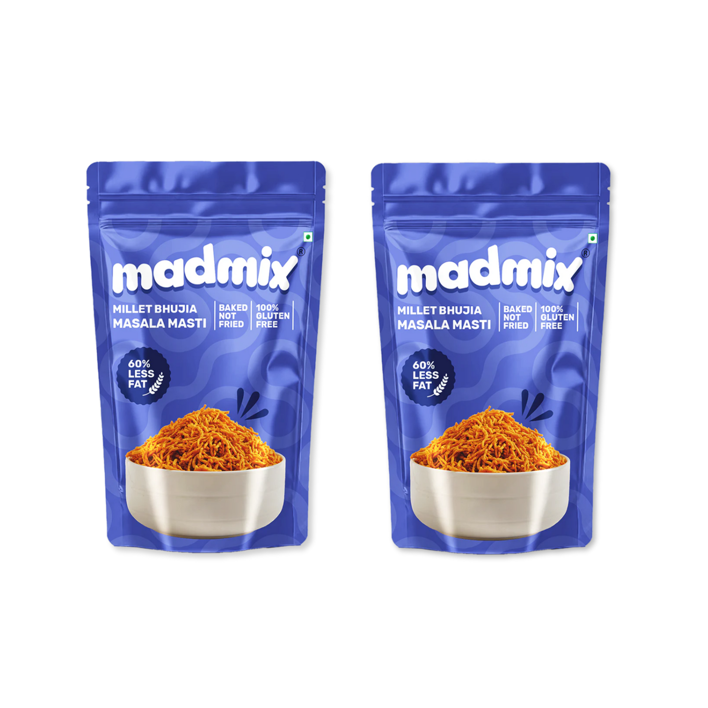 Madmix Millet Bhujia Masala Masti - 125g