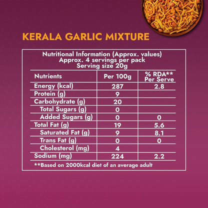 SKC - Kerala Garlic Mixture - 150g
