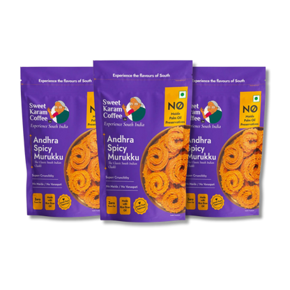 SKC Andhra Spicy Muruku - 180g