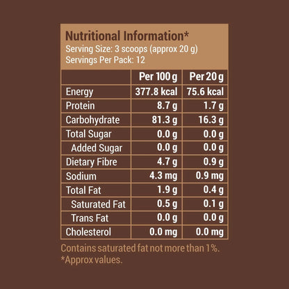 Slurrp Farm Sprouted Ragi Powder - 250g
