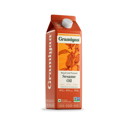 Gramiyaa Wood Cold Pressed Sesame Oil - 1L