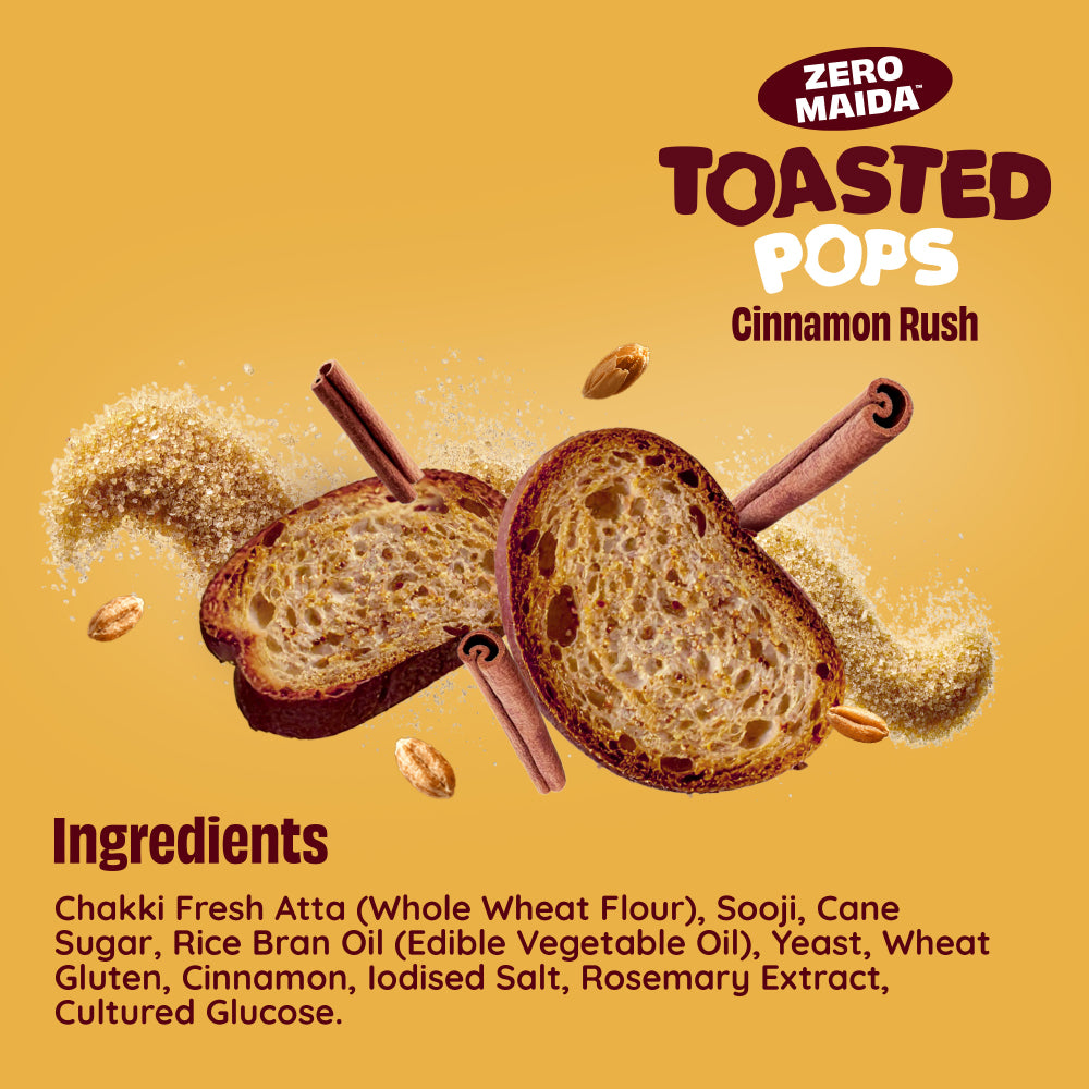 Toasted Pops Cinnamon Rush
