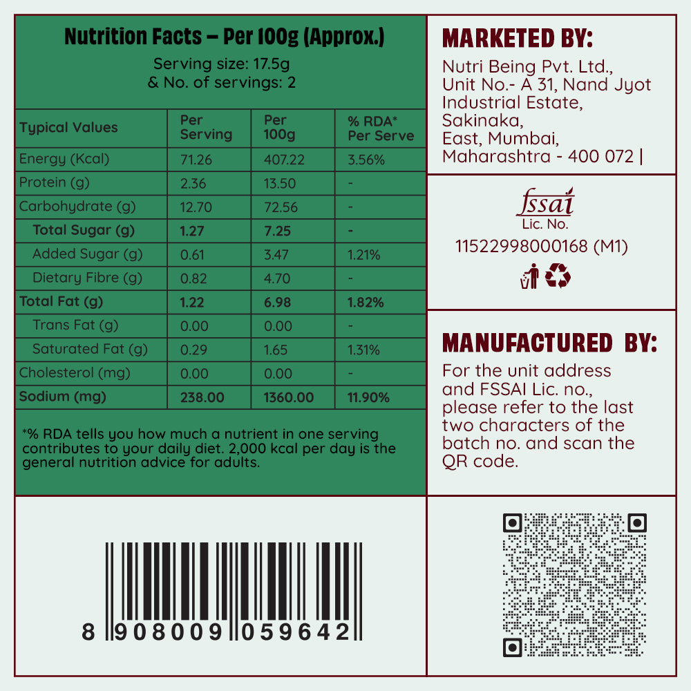 Toasted Pops Chatpata Masala
