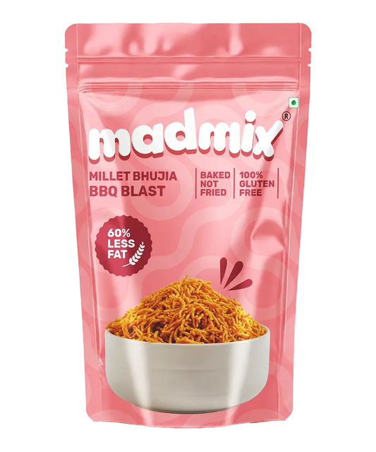 Madmix Millet Bhujia BBQ Blast - 125g