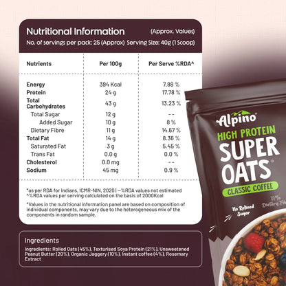 Alpino Super Oats Coffee - 1 Kg
