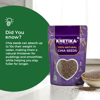 Khetika Chia Seeds - 200g