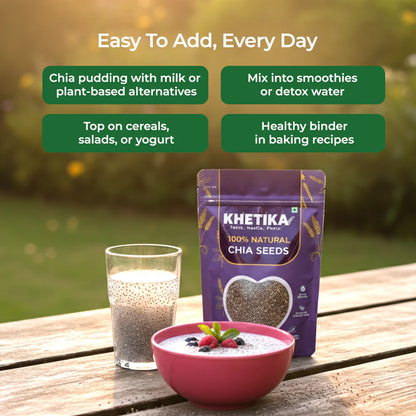 Khetika Chia Seeds - 200g