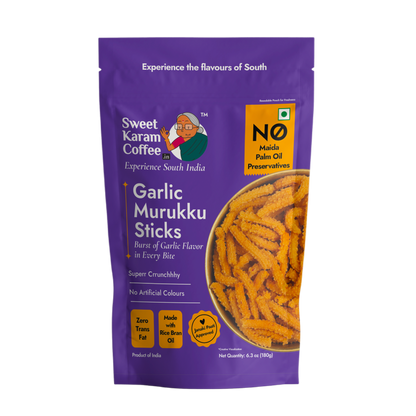SKC Garlic Muruku Sticks - 180g