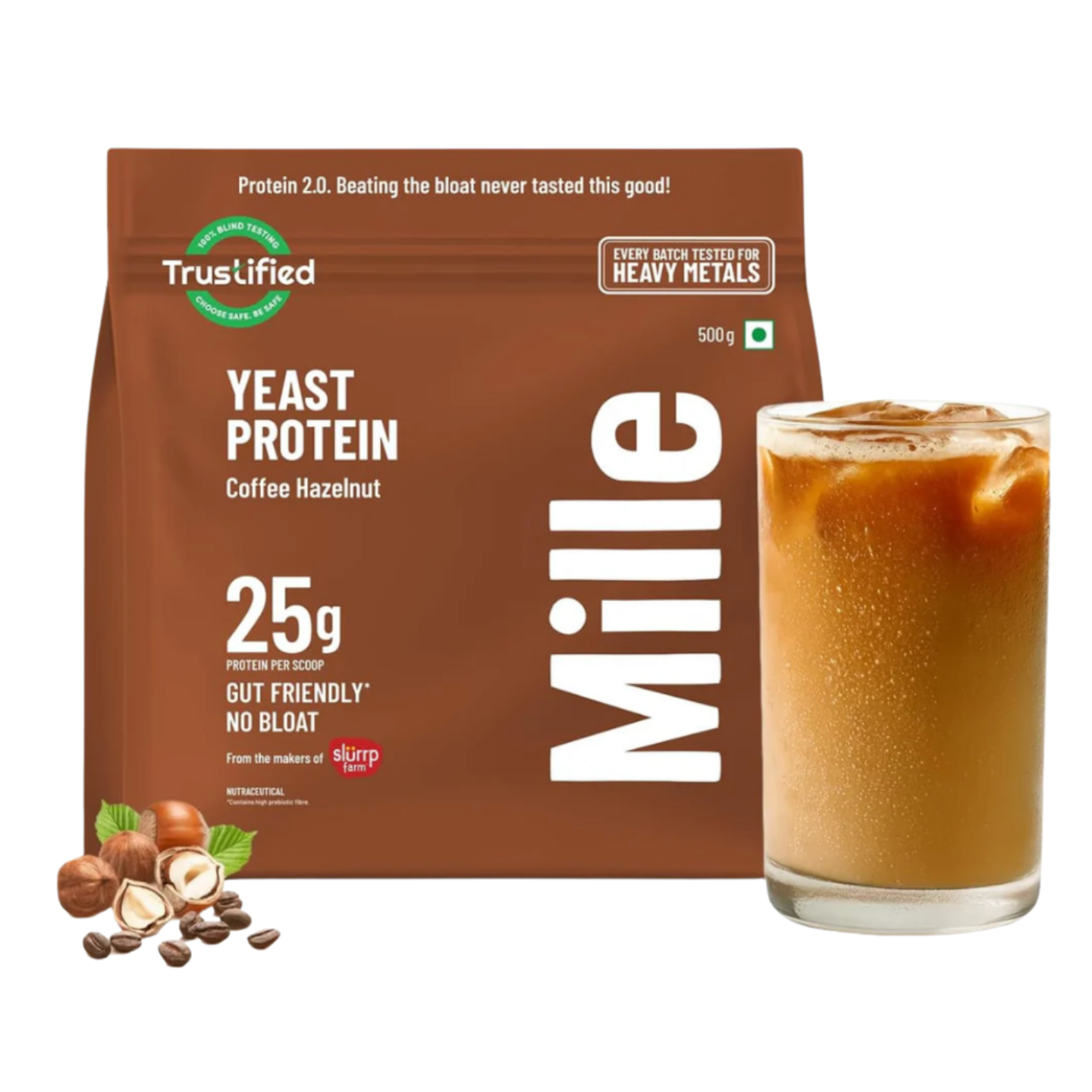 Mille Plant Protein - Coffee Hazelnut - 500g