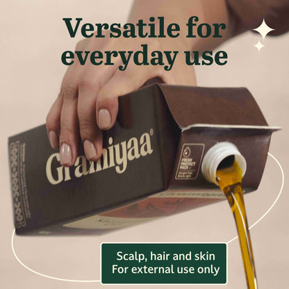 Gramiyaa Wood Cold Pressed Mustard Oil | 4.43L
