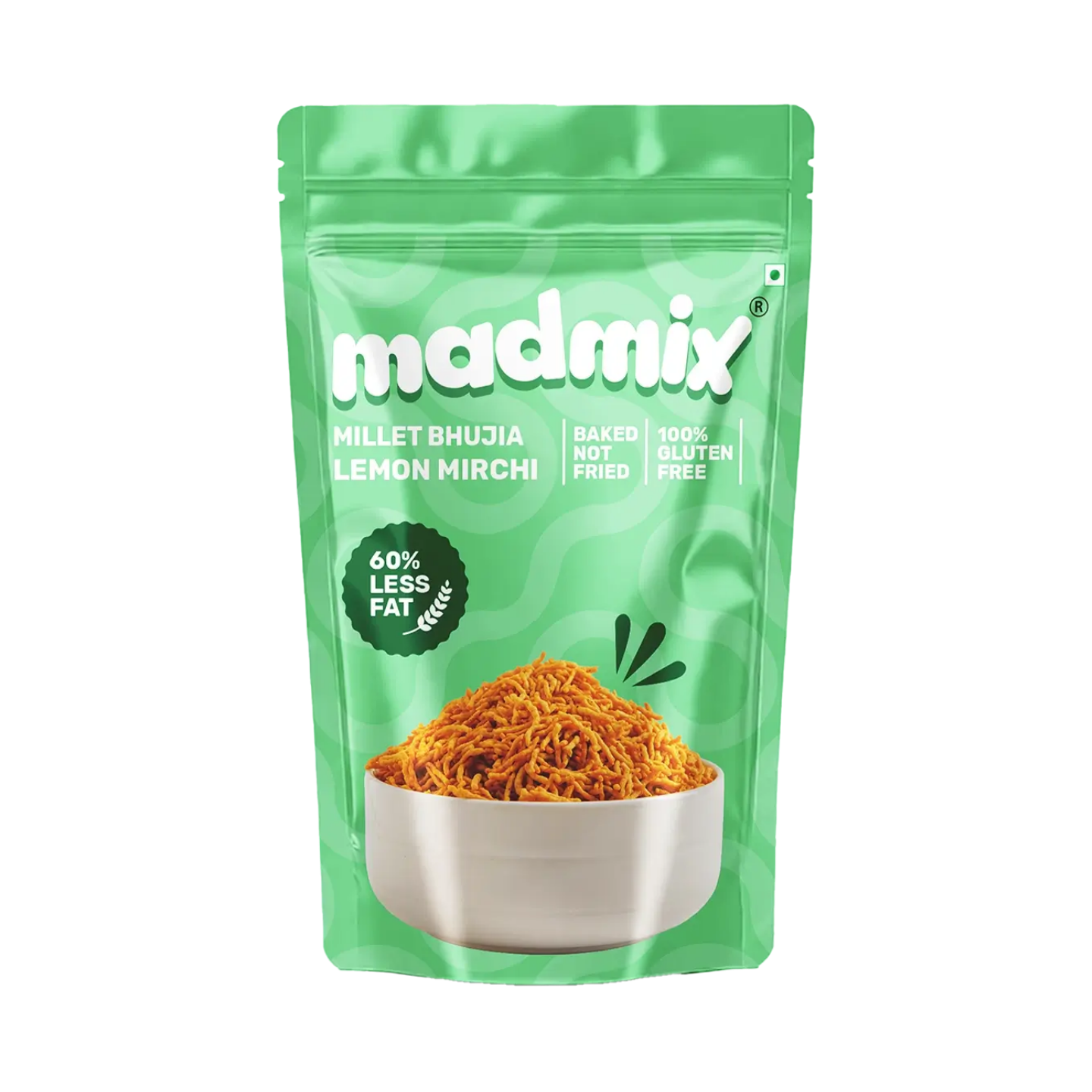 Madmix Millet Bhujia Lemon Mirchi Blast - 125g