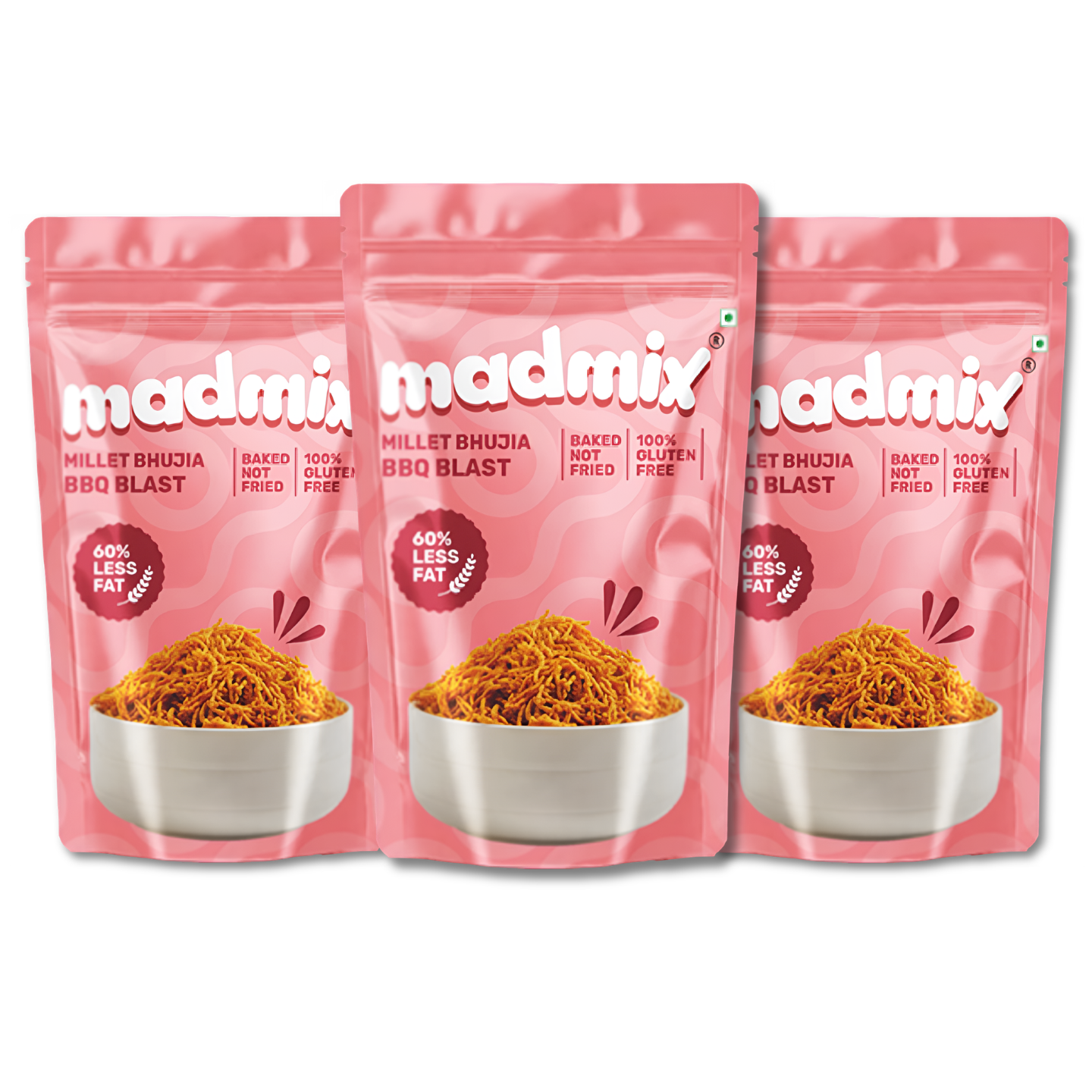 Madmix Millet Bhujia BBQ Blast - 125g