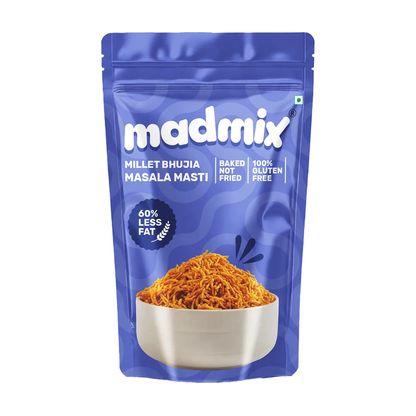 Madmix Millet Bhujia Masala Masti - 125g
