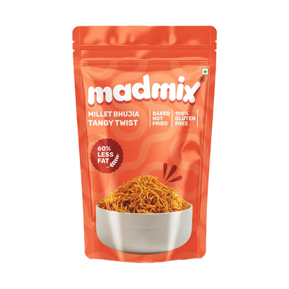 Madmix Millet Bhujia Tangy Twist - 125g