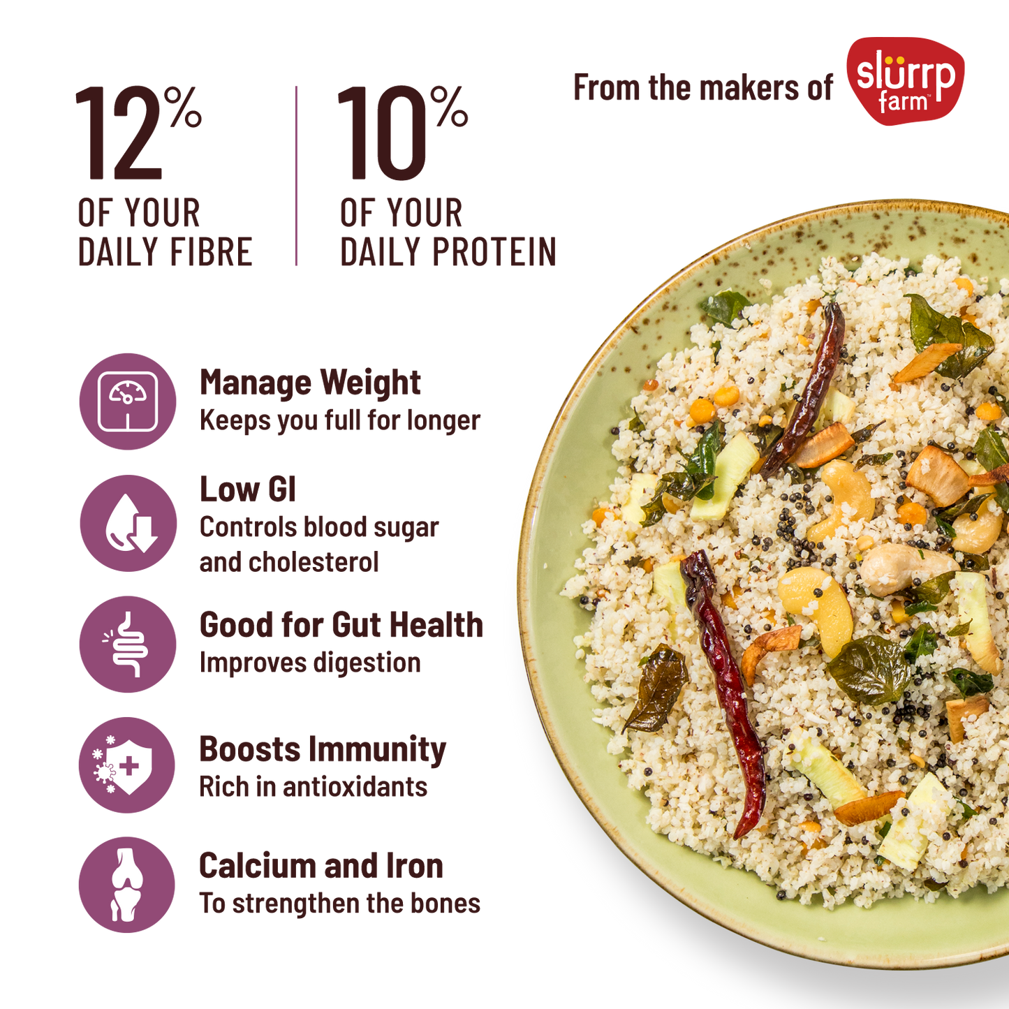 Mille Unpolished Barnyard Millet - 500g