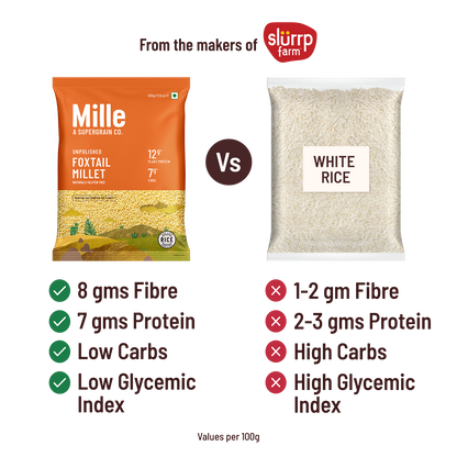 Mille Unpolished Foxtail Millet - 500g