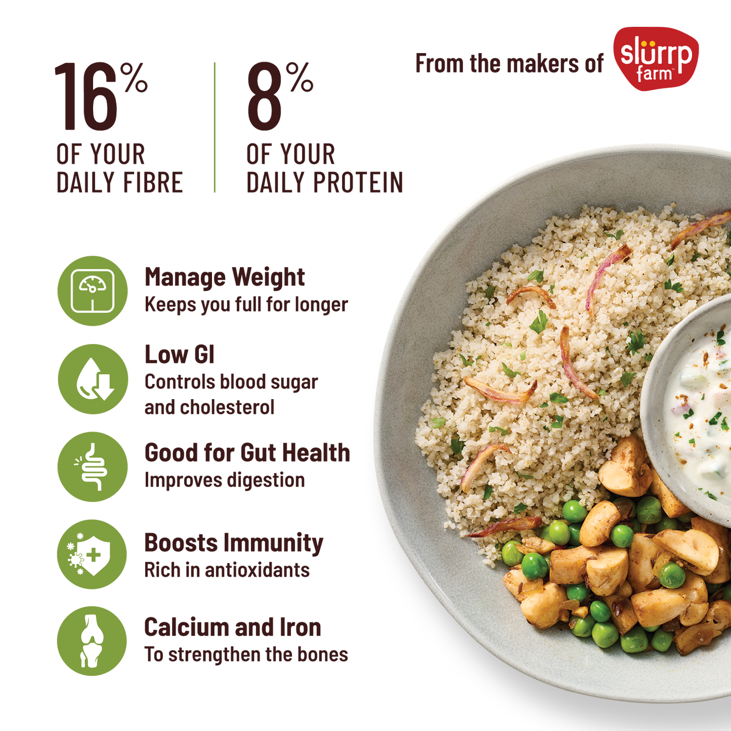 Mille Unpolished Little Millet - 500g