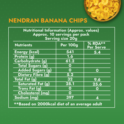 SKC - Nendran Banana Chips - 120g