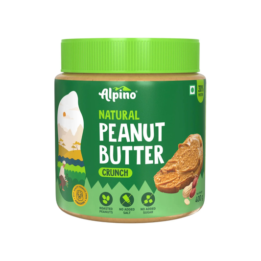 Alpino Natural Peanut Butter Crunch - 400g