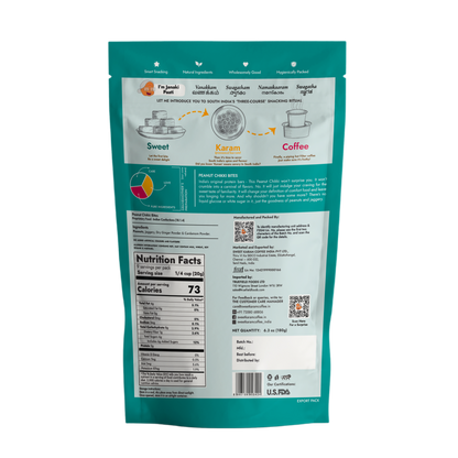 SKC Peanut Chikki Bites - 180g