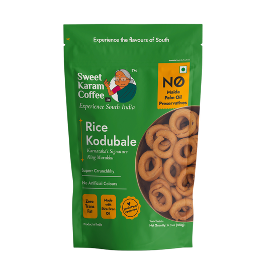 Sweet Karam Coffee Rice Kodubale - 180g