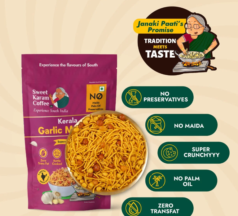 SKC - Kerala Garlic Mixture - 150g