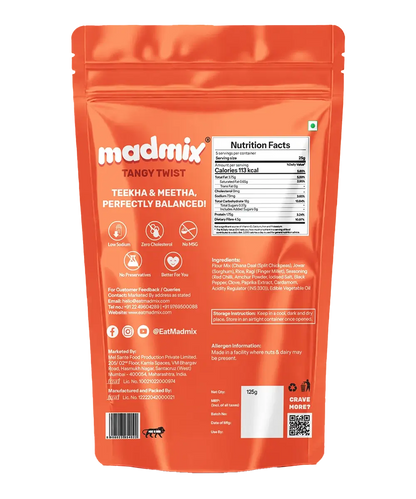 Madmix Millet Bhujia Tangy Twist - 125g