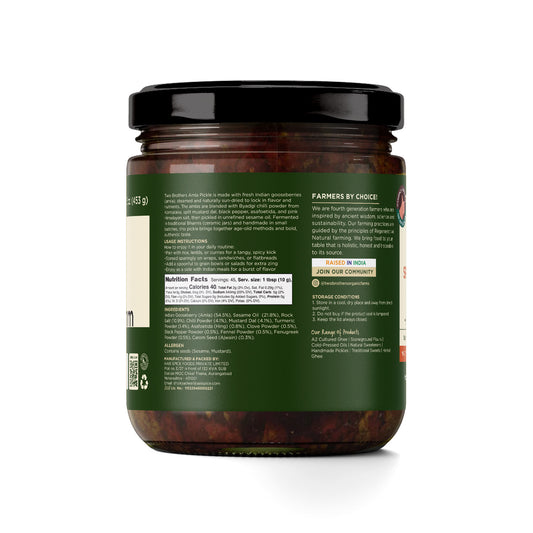 Two Brothers Spicy Amla Pickle - 453g