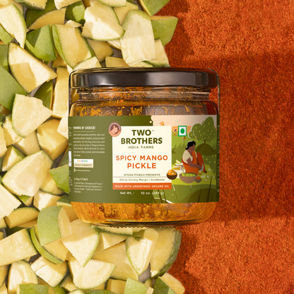 Two Brothers Spicy Mango Pickle - 283g
